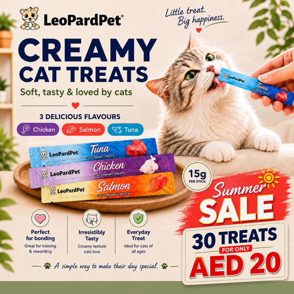 Petmetro Creamy Treat Mix Flavors (Salmon, Chicken, Tuna) 30 Pcs*15g