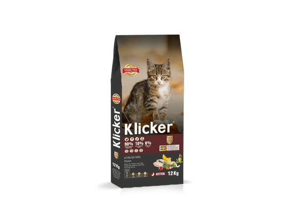 Klicker Kitten Food with Chicken 1 kg GRAIN FREE