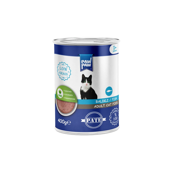Paw Paw Adult Cat - Fish Pate 400gr