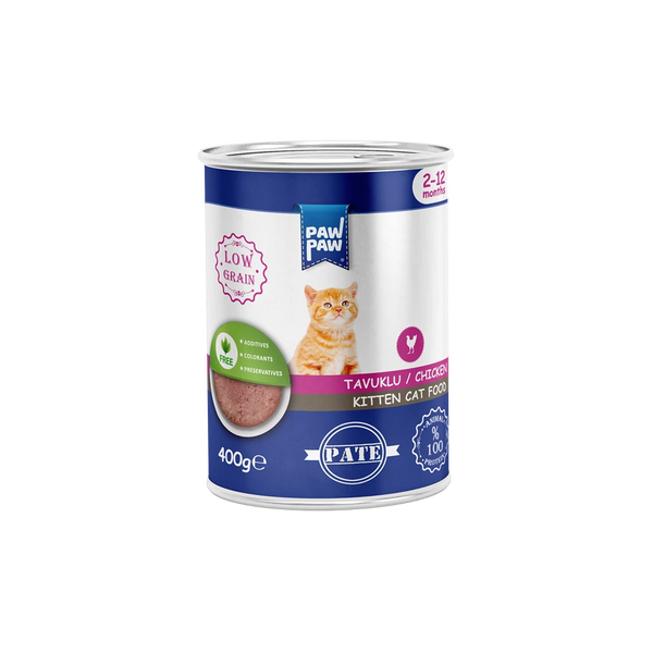 Paw Paw Kitten Pate with Chicken 400gr