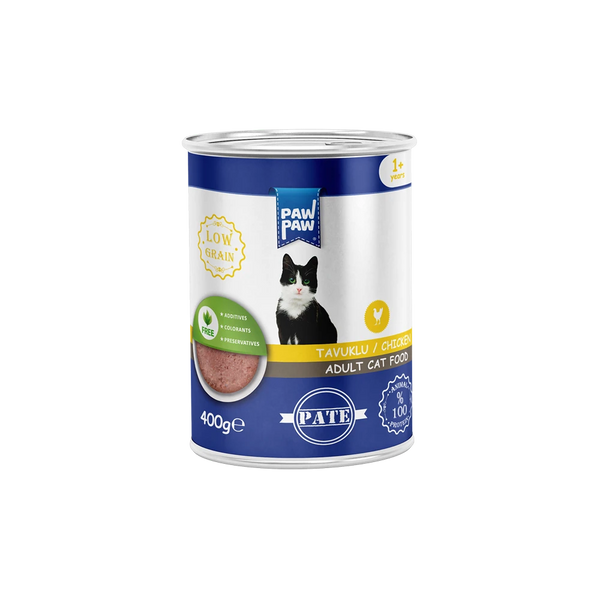 Paw Paw Adult Cat - Chicken Pate 400gr