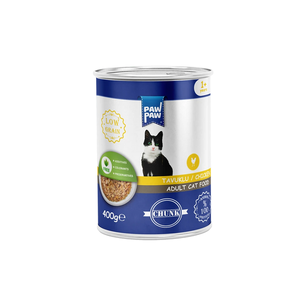 Paw Paw Adult Cat - Chicken Chunks in Jelly  400gr