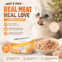 PetMetro Meat & Soup Chicken Flavour 85g Can