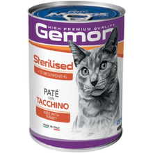 Gemon Sterilised Cat Paté with Turkey 400g