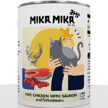 Mika Mika Pate Chicken with Salmon 400g