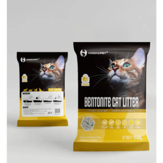 bentonite cat litter 10L lemon scent